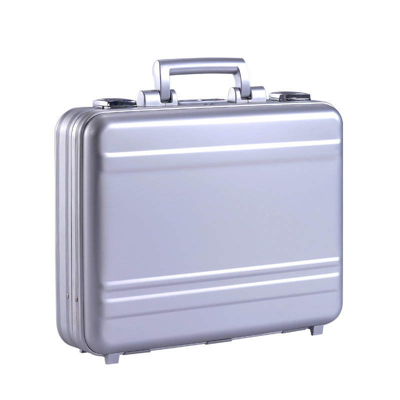 Molded Aluminum Attache Briefcase for Laptop Carrying